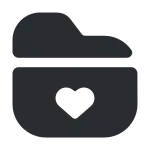 Folder Favorite SVG Icon